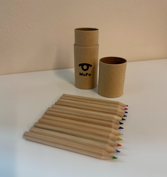 KREDKI W TUBIE LOGO MUFO 12szt