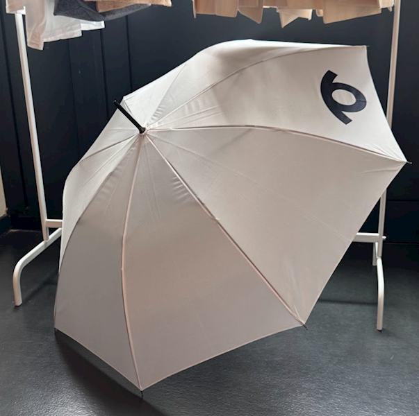 PARASOL BIAŁY LOGO MUFO