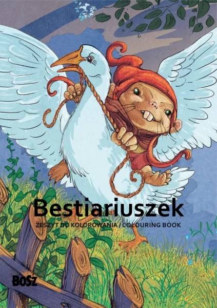 Bestiariuszek – zeszyt do kolorowania