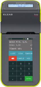 Kasa fiskalna ELZAB K10 online BT/WiFi/EX pop/ziel