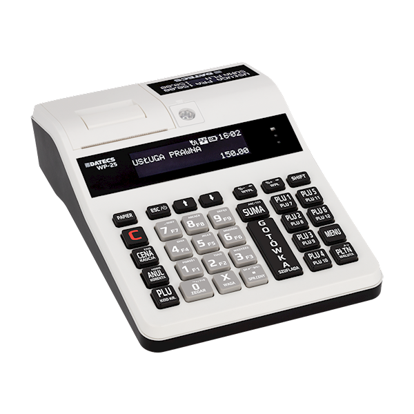 Kasa DATECS WP-25 PLUS BC GPRS 3 lata