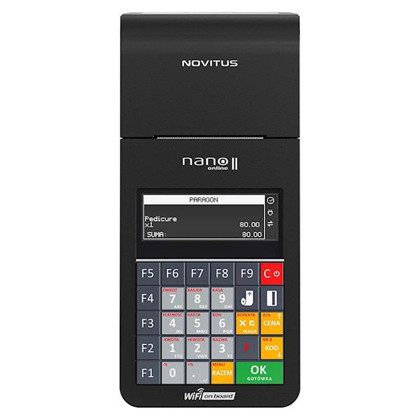 Kasa fiskalna NANO II ONLINE GSM24m