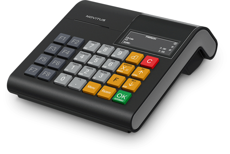 Kasa fiskalna LINK ONLINE czarna/szara GSM 2.0