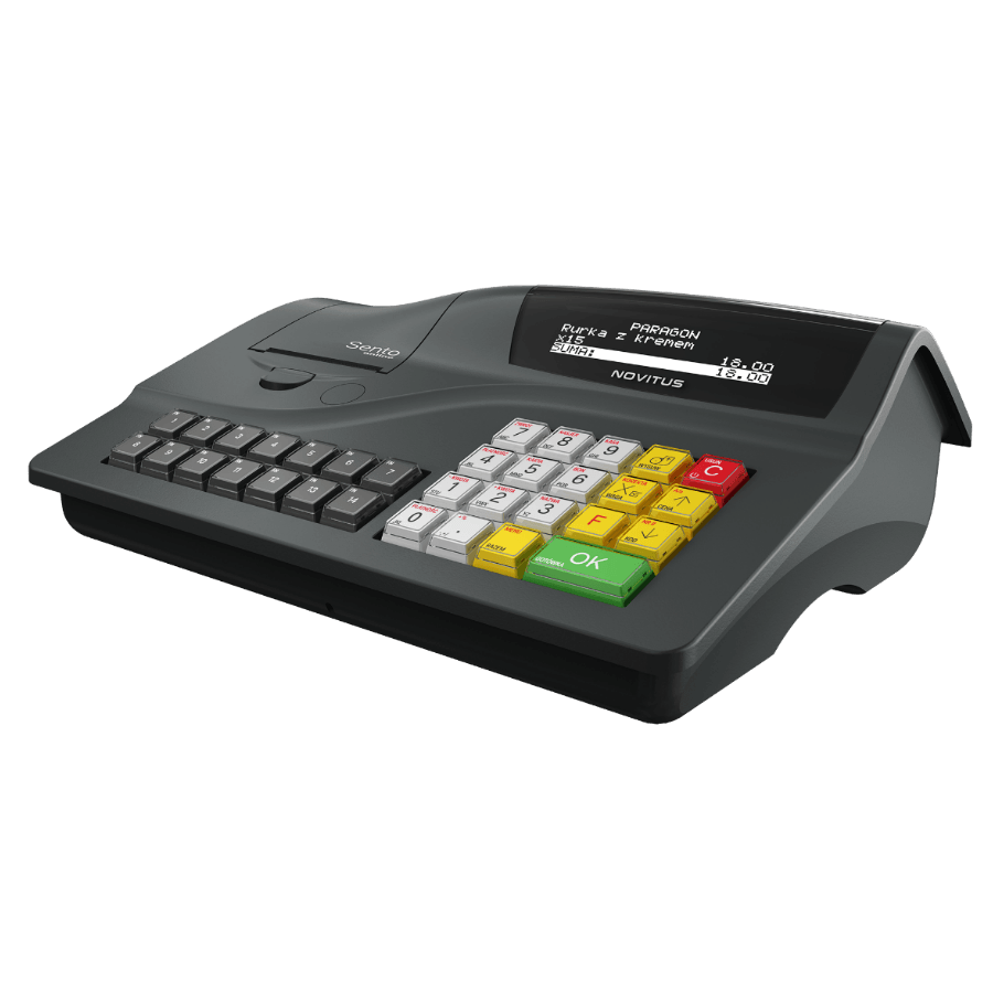 Pakiet fiskalny Novitus SENTO ONLINE GSM 2 lata + Terminal PIN PAD PAYTEL 36 miesięcy PB