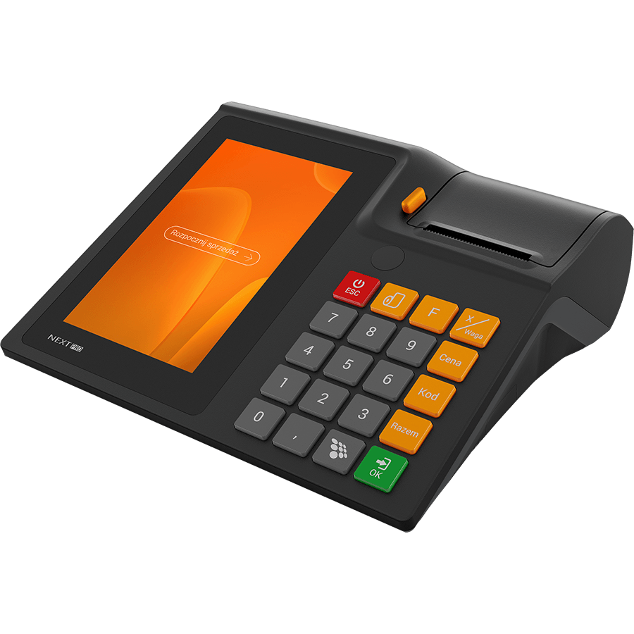 Pakiet fiskalny Novitus NEXT ONLINE PRO GSM + Terminal PIN PAD PAYTEL 36 miesięcy PB