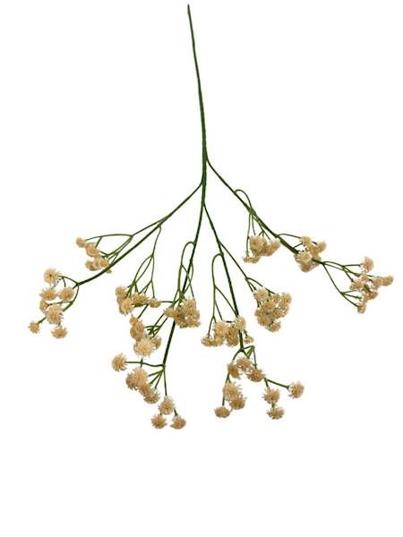 Gipsówka gałązka 62 cm beż