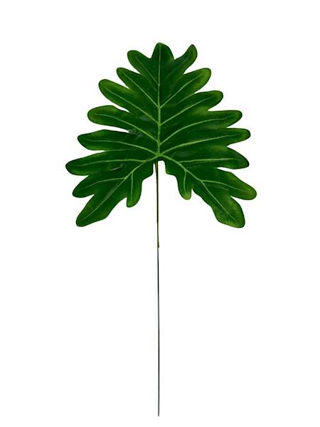 Liść filodendron 44 cm zielony