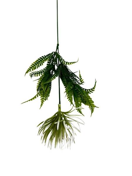 Dodatek czosnek gałązka 47 cm biało zielony