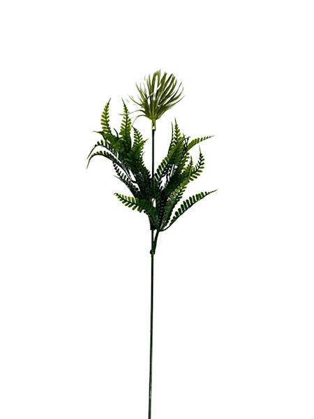 Dodatek czosnek gałązka 47 cm biało zielony