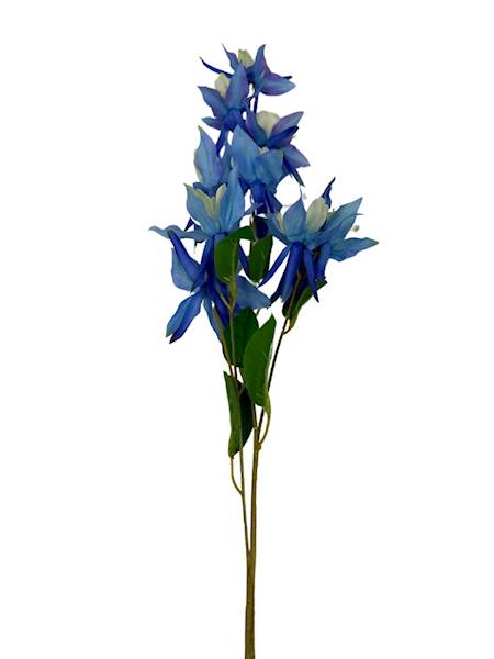 Orlik gałązka 90 cm niebieski