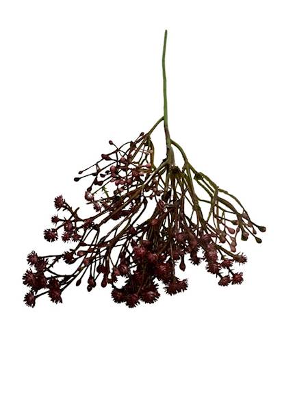 Gipsówka gałązka 53 cm stare złoto