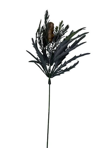 Dodatek z szyszką 50 cm szary