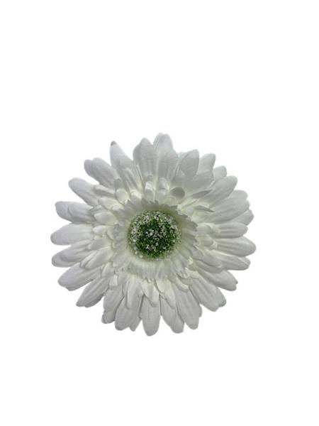 Gerbera gałązka 49 cm biała