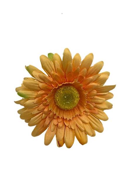 Gerbera gałązka 49 cm jasno pomarańczowa
