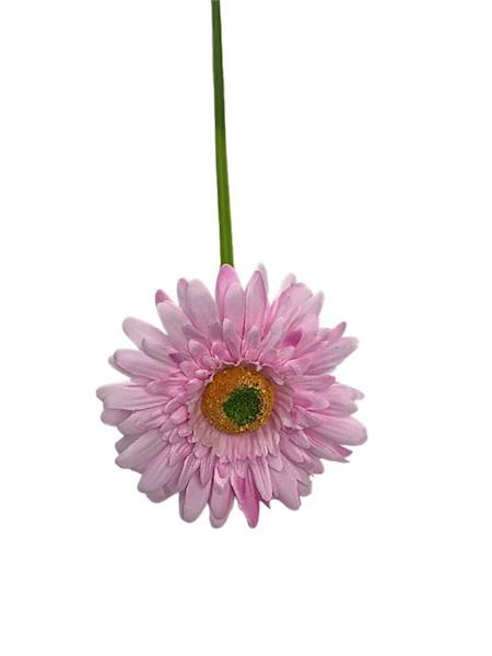 Gerbera gałązka 49 cm jasny róż