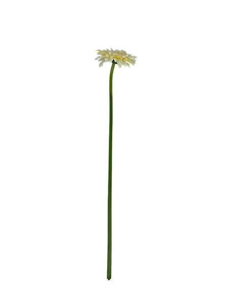 Gerbera gałązka 49 cm jasno żółta