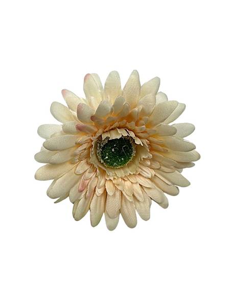 Gerbera gałązka 49 cm delikatny beż