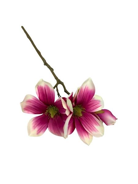 Magnolia gałązka 40 cm różowy