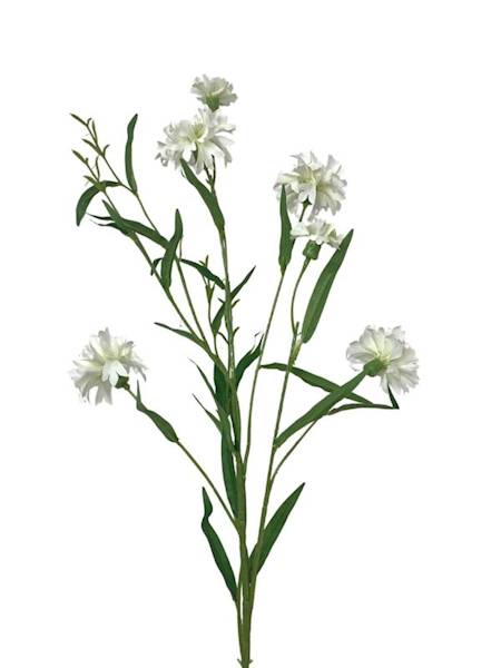 Chaber gałązka 74 cm biały