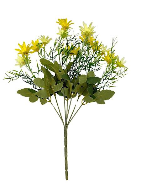 Bukiet rumianków 35 cm żółty