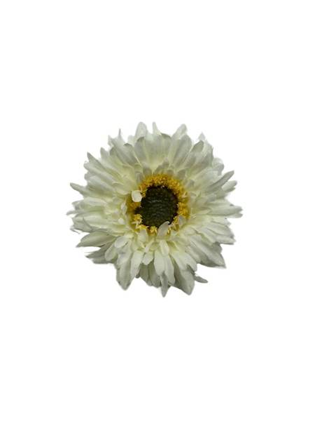 ASTER GŁÓWKA 6 CM BIAŁY