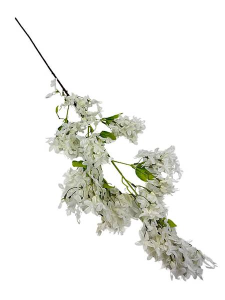 Bez gałązka XL 95 cm biały