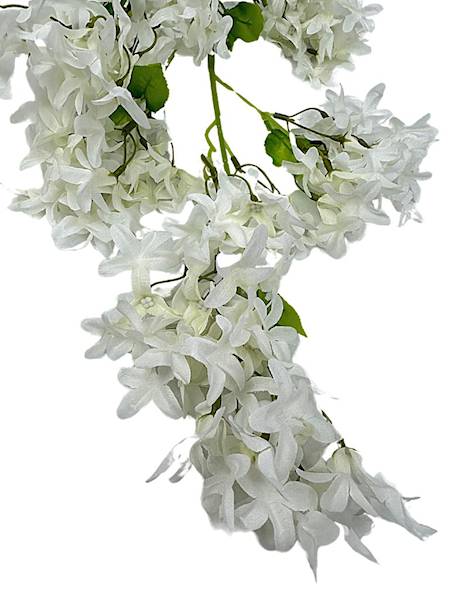 Bez gałązka XL 95 cm biały