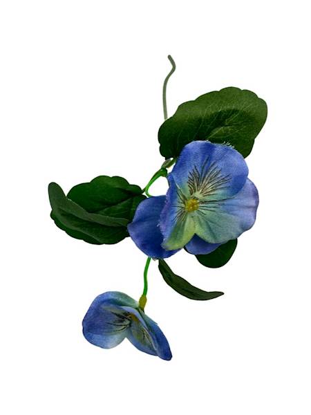 Bratek gałązka 30 cm niebieski