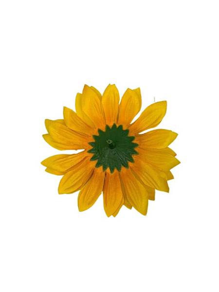 Słonecznik główka 10 cm żółty