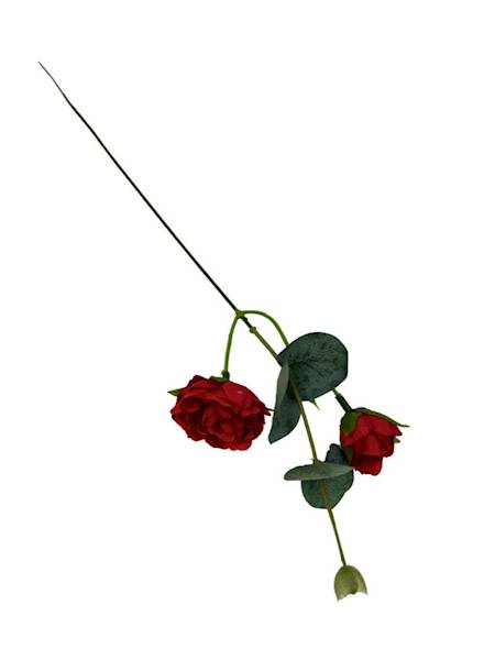 PIK RÓŻA KAMELKA GAŁĄZKA 35 CM CZERWONA