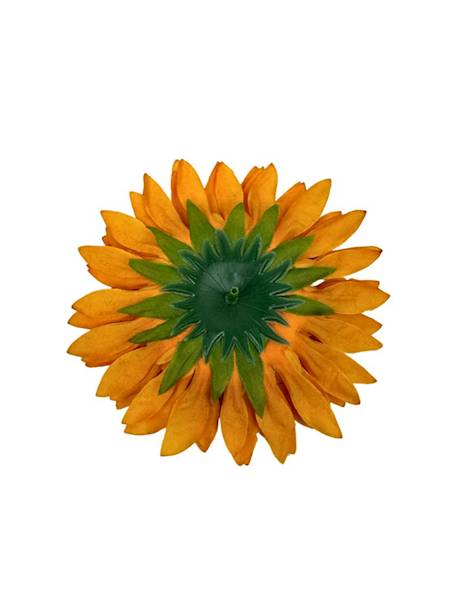 Słonecznik główka 13 cm ciemny żółty