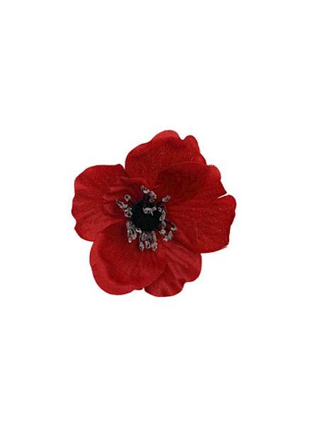 Mak główka 7 cm czerwona