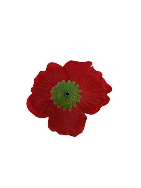 Mak główka 7 cm czerwona