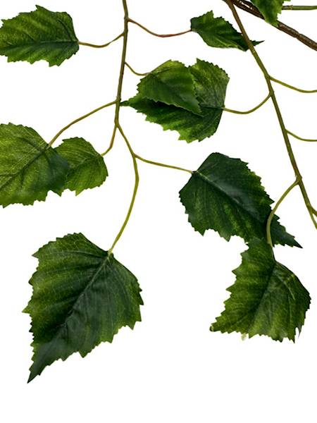 LIŚĆ BRZOZA SILIKONOWY 69 CM 