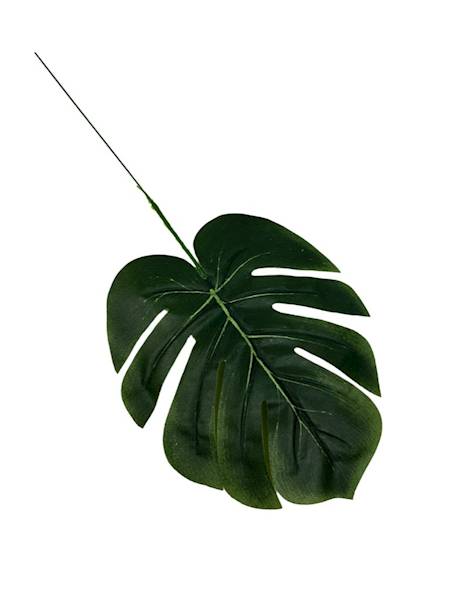 Liśc monstery 36 cm zielony