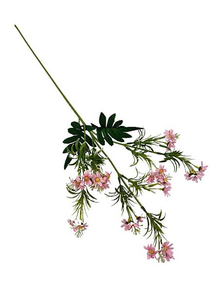 Rumianki margaretki gałązka 70 cm różowe