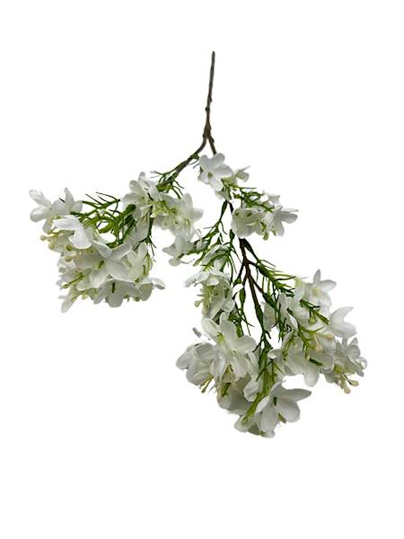 Gałązka kwitnąca 60 cm biała