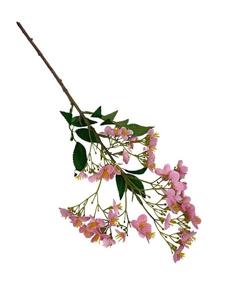 Gałązka kwitnąca jabłoń 50 cm różowa