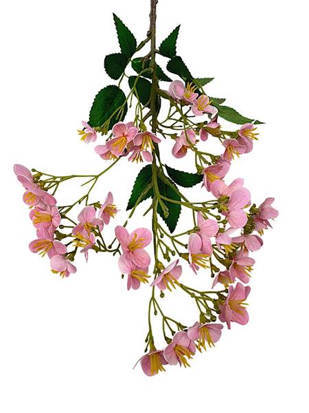 Gałązka kwitnąca jabłoń 50 cm różowa
