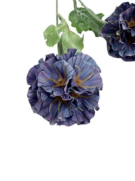 SKABIOZA 3 KWIATY 68 CM NIEBIESKO FIOLETOWA