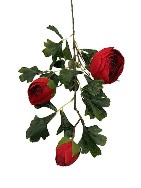 Pełnik gałązka 72 cm czerwony