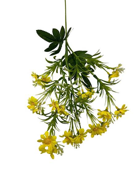 Rumianki margaretki gałązka 70 cm żółte
