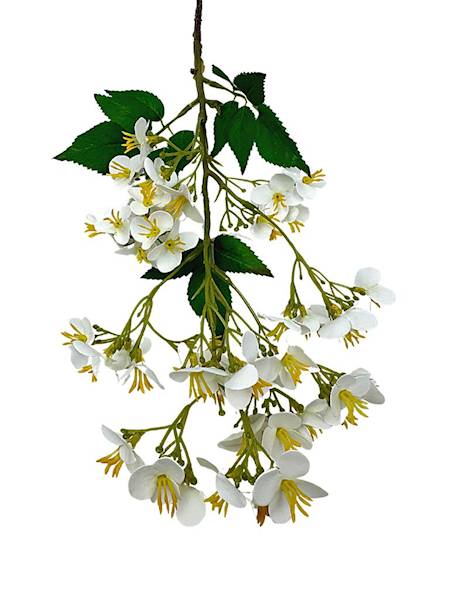 Gałązka kwitnąca jabłoń 50 cm biała