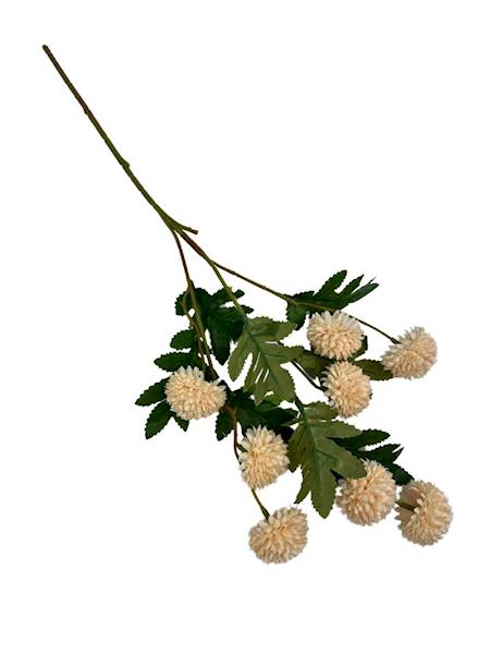 Gałązka z kulkami 50 cm brzoskwiniowa