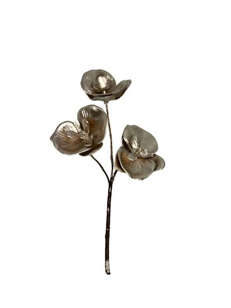 Storczyk złoty szampan gałązka 23 cm 