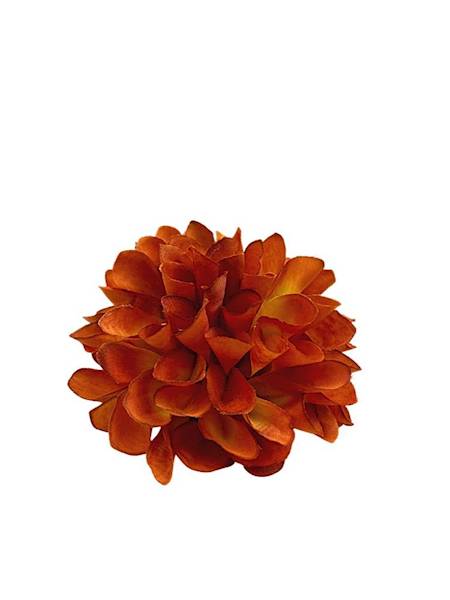 Dalia główka 12 cm pomarańczowa