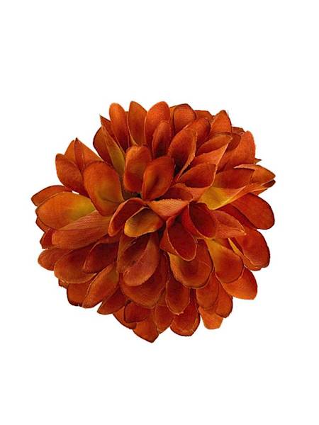 Dalia główka 12 cm pomarańczowa