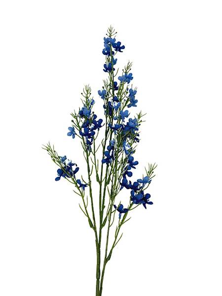 Gałązka z kwiatuszkami XL cm niebieska