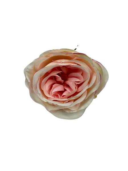 RÓŻA GŁÓWKA 7 CM DELIKATNY RÓŻ