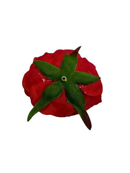 RÓŻA GŁÓWKA 7 CM CZERWONA